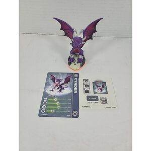 Activision Skylanders Giants Stealth Cynder‎ Orange Base With Card & Sticker